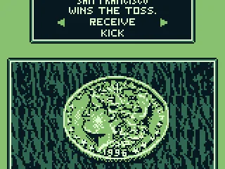 It is heads. San Fran wins the toss.