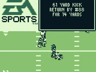 Kick was returned for 14 yards