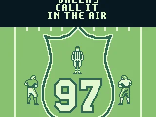 Dallas, call it in the air