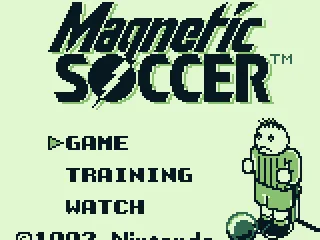 Title screen and main menu