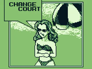 The referee uses different signals when calling the match