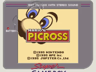 Title screen (Super Game Boy)