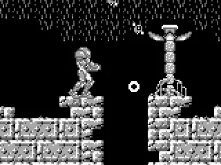 A large plant shoots tiny attackers