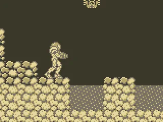 Destroy Metroids to clear away lava.