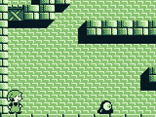 I entered the first door.