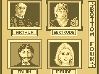 Computer opponent selection.