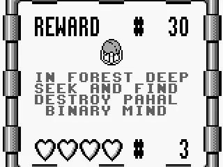 Mission objective and reward