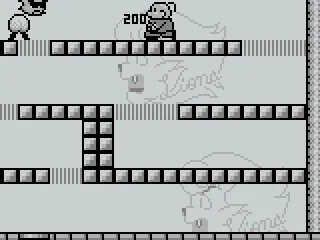 Enemies can cross those thin lines, but Mr. Chin will fall right through