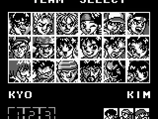 Saisyu, Rugal and Nakoruru are selectable with cheat codes.