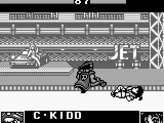 a hard kick against ryoko