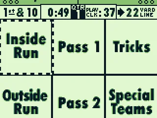 What offencive category to choose?
