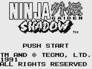 Title screen (U.S. release)