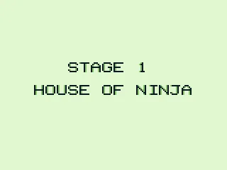 Stage 1: House of Ninja