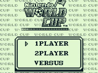 1player, 2player or Versus. 2player and Versus require 2 Game Boys.