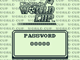 Enter password if continuing a 1 player game.
