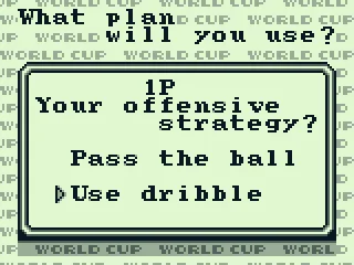 Select you strategy.