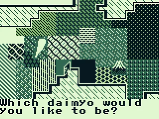 Which daimyo do you want?