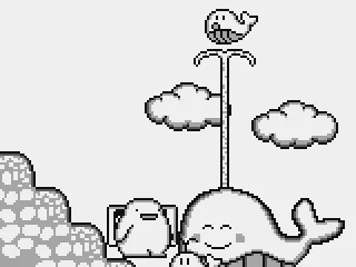 Helping him get back to his mom ends the level.