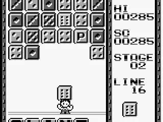 Clearing three lines at once