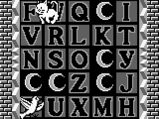 Try some alphabet blocks