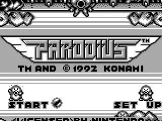 Title screen