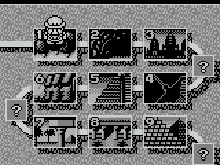 Mario's Picross - World map