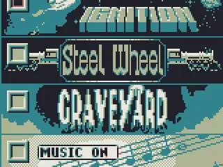 Table selection screen