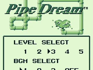 Level and BGM selection