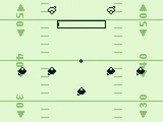 Aim then power-up for the kick-off.