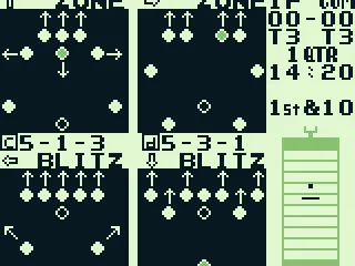 Choose your defensive play.