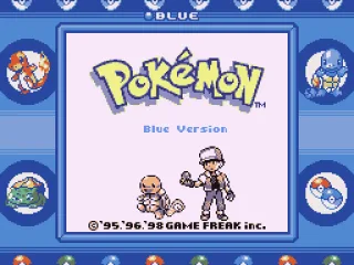 Title screen on Super Game Boy