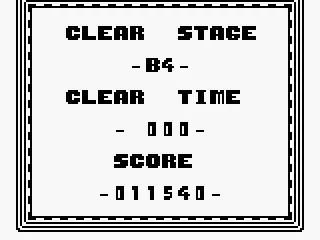Clear Time / Score
