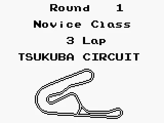 Sprint... Round 1. Tsukuba Circuit. There are a TOTAL of six circuits and 18 rounds.