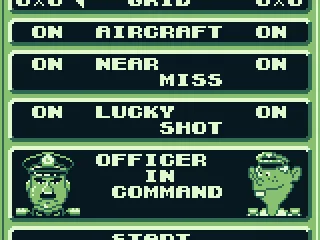 Various options to choose from.