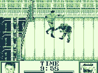 A strong punch to the stomach.