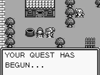 Your quest has begun.