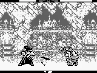 Jubei execute your fast-sword move trying avoid a possible Gen-An's counter-attack.