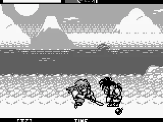 Kyoshiro slashes a fainted Haohmaru! A great chance like this is rare...