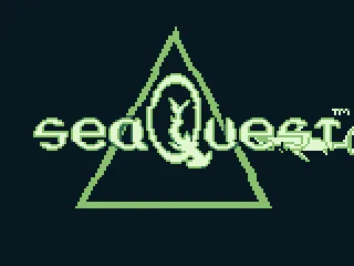 In the title, a shark swims in to become the letters 'DSV'.