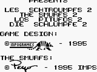 Title and copyright screen