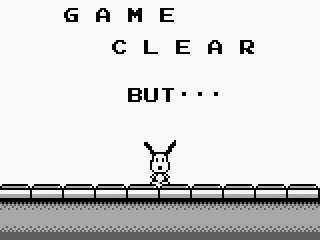 After 60 stages... Game clear... but...