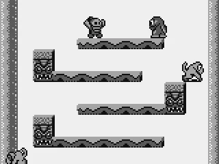 Facing a fire blowing animal