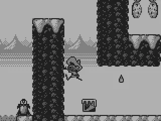 These blocks melt away when you step on them