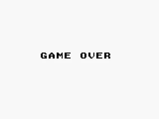 Game Over.