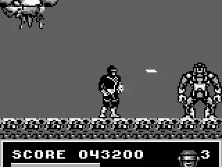 Cyclops fights a Sentinel