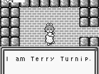 Meeting a character.