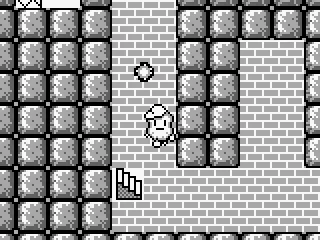 Stairs to use to get deeper into the tower.