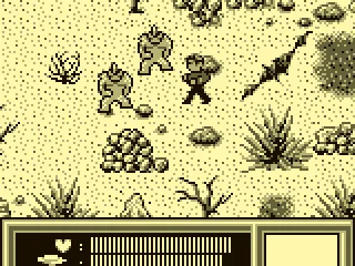 On the planet surface