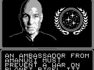Picard gives you a mission