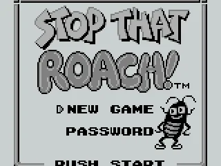 Title screen and main menu